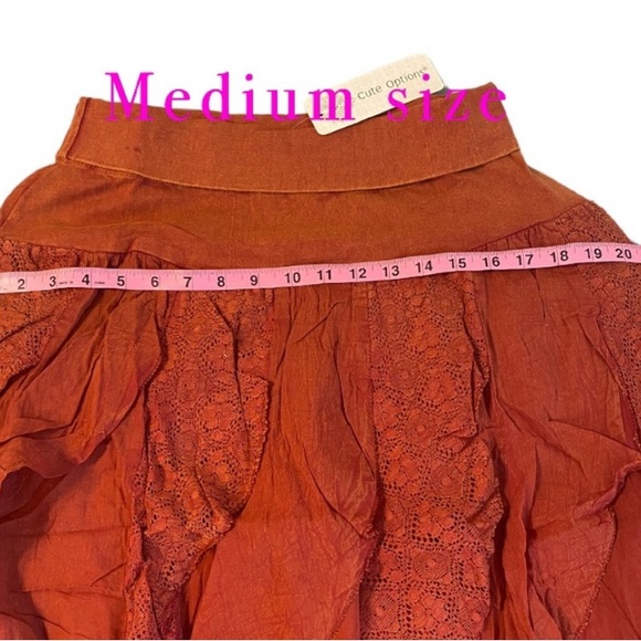 Bohemian lace layer skirt - Picture 10 of 11